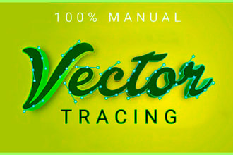vectorise your logo,trace, recreate,redraw and convert image to vector format