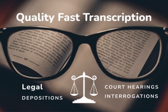 provide accurate legal transcription