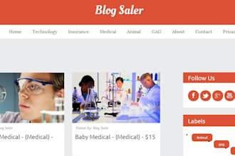 give adsense ready Blogs in 3 gigs