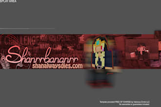 make a Youtube Channel Background for you
