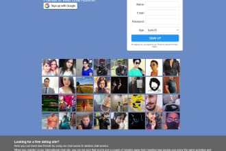 develop a chat room web ,chatting app,live chat,live stream
