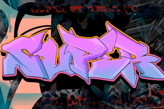 graffiti urban street artwork design