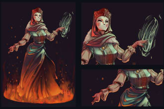 design your dnd, pathfinder,  star wars, roleplay character