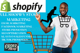 do shopify ecommerce store sales marketing, promotion, traffic