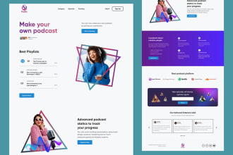 design a podcast website on wordpress