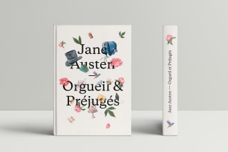 design a unique layout and cover for your book