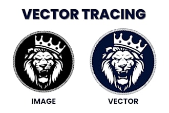 vector tracing logo, vectorize image, convert to vector