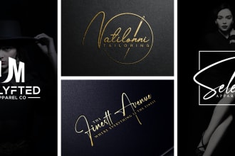 do luxury fashion, apparel, streetwear, clothing logo design