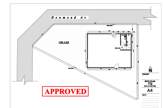draw site plan or plot plan for city permit less than 24 hours