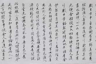 do chinese calligraphy art for you