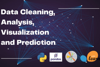 help you out in python, pandas, matplotlib, numpy, jupyter