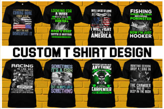 create custom tshirt design for your online business