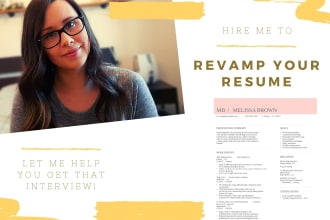 create a amazing resume for government position