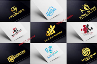 do premium unique modern minimalist and luxury logo design