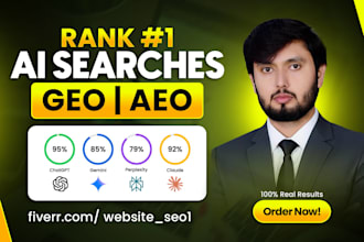 build ai visibility score to rank website in chatgpt, gemini with GEO aeo SEO
