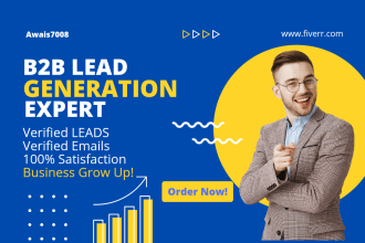 do b2b lead generation and build a targeted contacts list