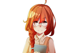 draw a cute anime character for you