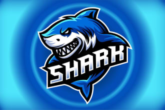 do vibrant sports team logo design with powerful mascots