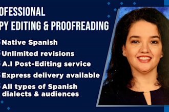 proofread your spanish texts