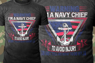 do USA veterans navy airforce and soldier t shirt design