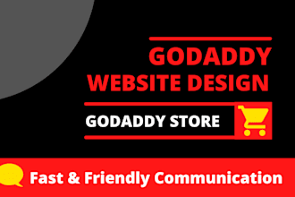 create a professional and responsive godaddy website