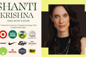 record an american female voiceover