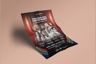 design a modern church flyer