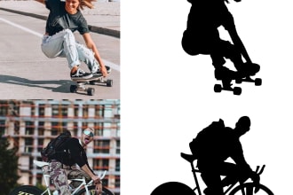 create vector silhouette from your photo vector