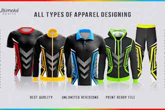 do custom sublimation apparel and sports jersey design