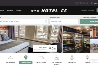 build hotel booking website