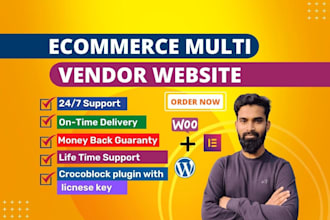 build your woocommerce store