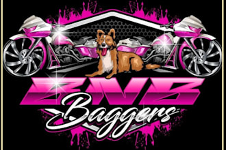 make modern and professional motorcycle logo