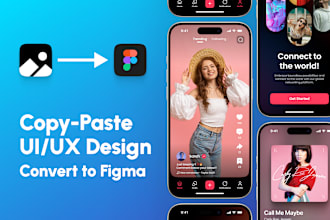 convert existing screenshots into editable figma design