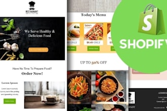 create shopify store, sales funnel, dropshipping website