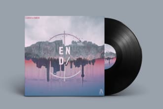 design an professional album cover  and cd cover