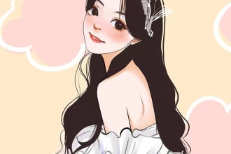 design avatar cartoon from your photo for business, gaming, social media