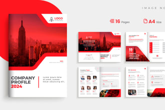 design your company profiles, business proposals and business brochures