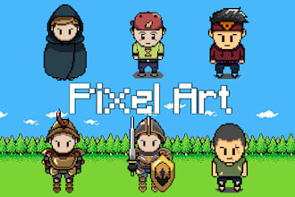 draw pixel sprites for your indie rpg game