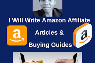 write amazon affiliate articles and buying guides