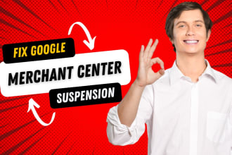 fix google merchant center suspension and misrepresentation
