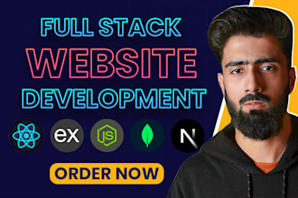 do website development, full stack developer, frontend, backend developer