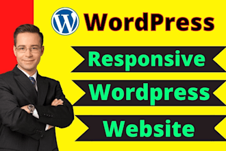 make a wordpress website using elementor, divi, or wp bakery page builder
