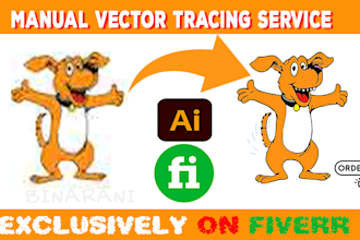 manual vector tracing for any logo by adobe illustrator