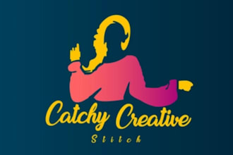 create innovative catchy logo for you