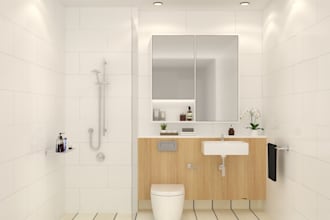 design bathroom kitchen bedroom interior 3d model rendering
