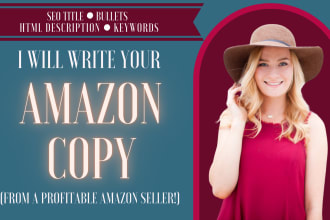 do copywriting for amazon product listings