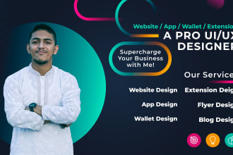 design your crypto or nft website, app, wallet or extension