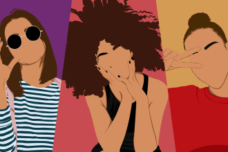 draw a minimalist vector portrait for you