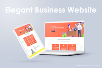 design elegant business website