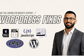improve, optimise and support wordpress website